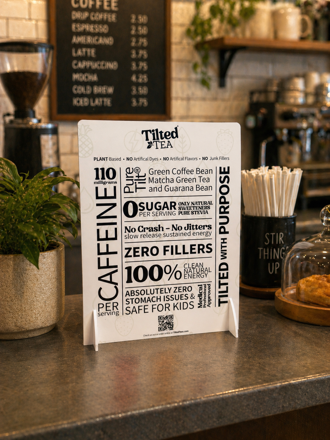 Counter Top Menu