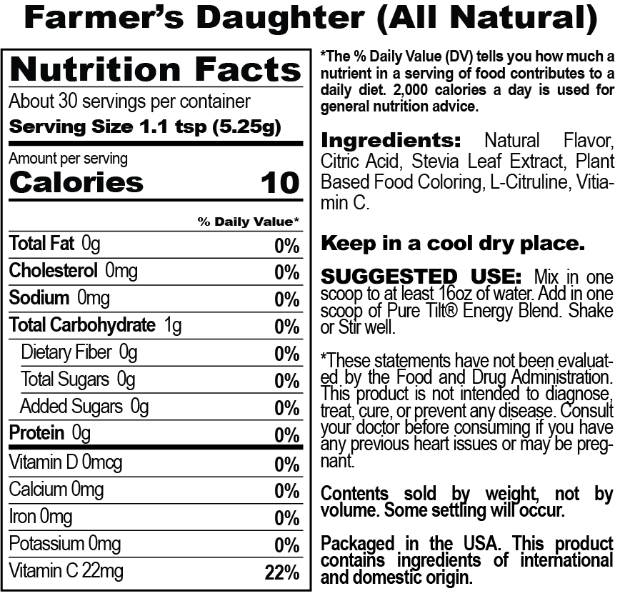 Farmer’s Daughter